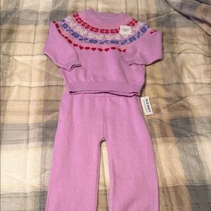 Old Navy Purple Kids Matching Set
